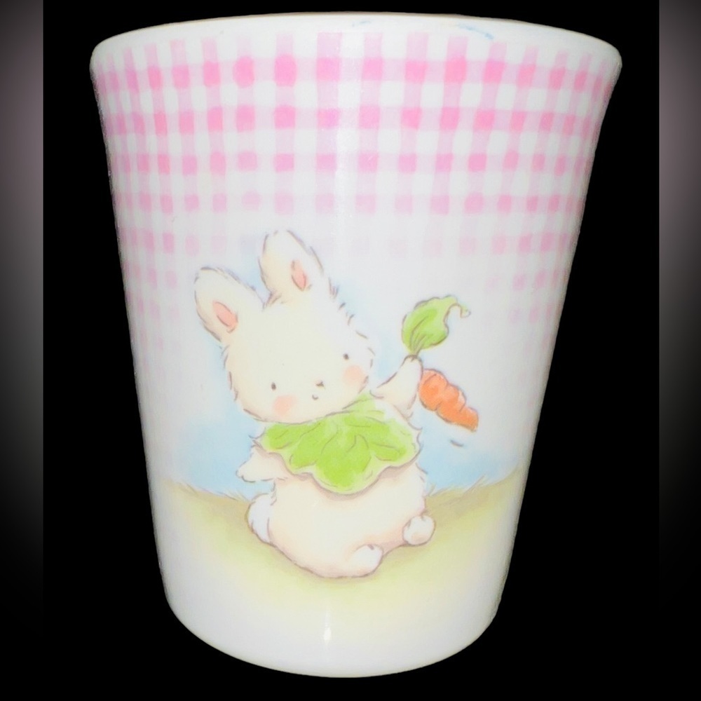 Vintage Bunnies By The Bay Melamine Cup